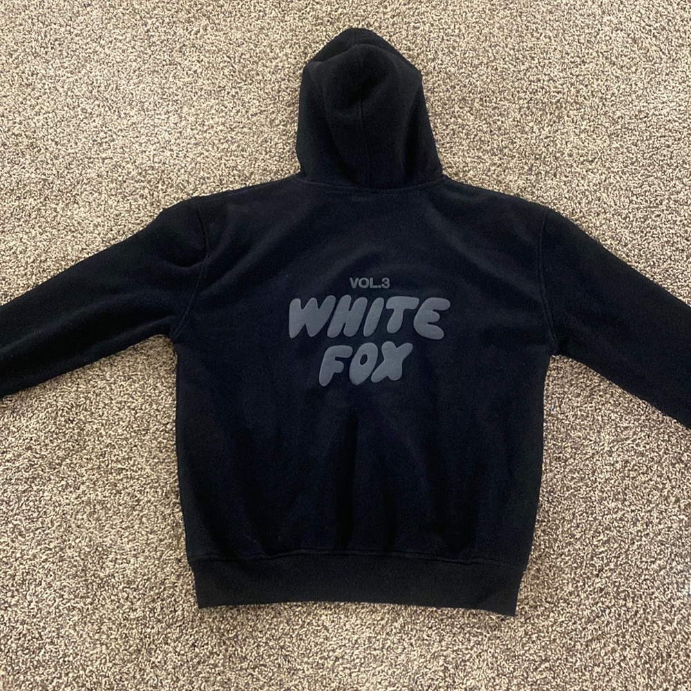 COPY - Black white fox hoodie